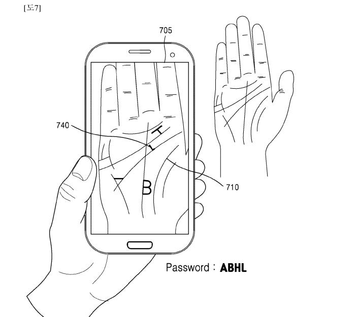 سامسونج تسجل براءة اختراع جديدة تعتمد على بصمة اليد
