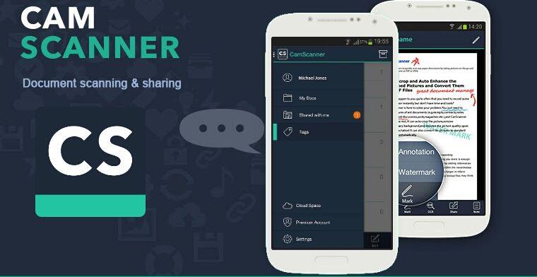 تطبيق CamScanner لتحويل جوالك إلى ماسح ضوئي وتحويل الصور إلى PDF وتسهيل مشاركتها