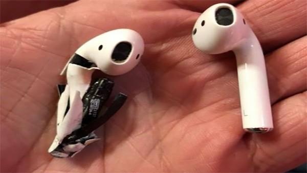 آبل تفتح تحقيق لمعرفة السبب وراء اشتعال سماعة AirPod