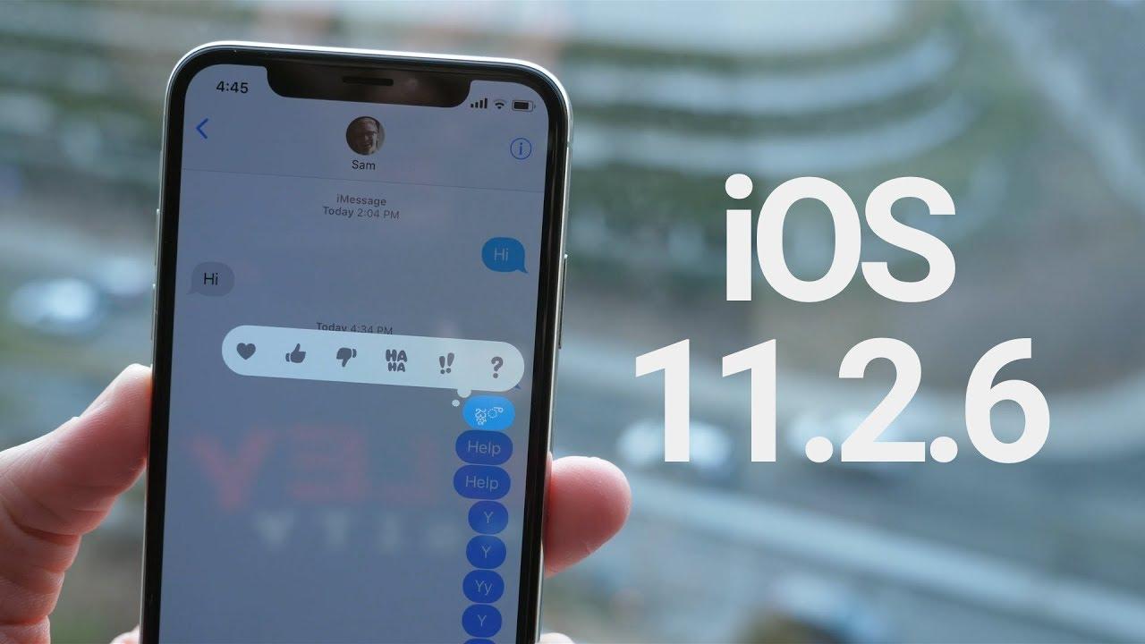تحديث iOS 11.2.6 يصل جوالات آيفون لمعالجة مشكلة انهياره