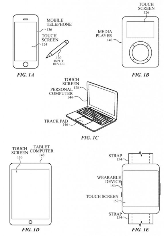 آبل تعمل على قلم ذكي متوافق مع تشكيلة كبيرة من أجهزتها حتى التي بدون شاشة لمسية