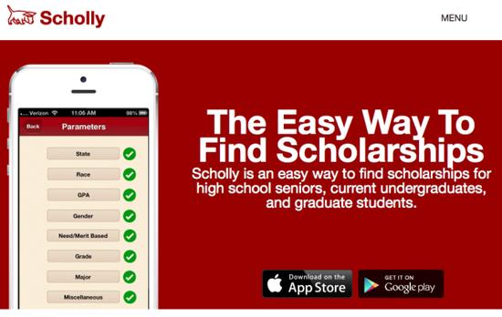 تطبيق Scholly للبحث عن المنح التعليمية ومعرفة ما تطلبه وكيفية التسجيل بسهولة
