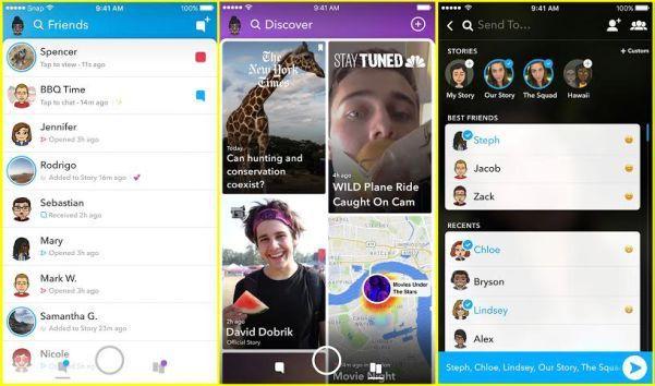 تحديث جديد يجلب واجهة جديدة لتطبيق سناب شات تعرف على أهم مميزاته