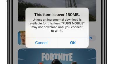 تعرف على كيفية تحميل تطبيقات بحجم أكبر من 150 ميجابايت عبر الشبكة الخلويّة على جوال آيفون