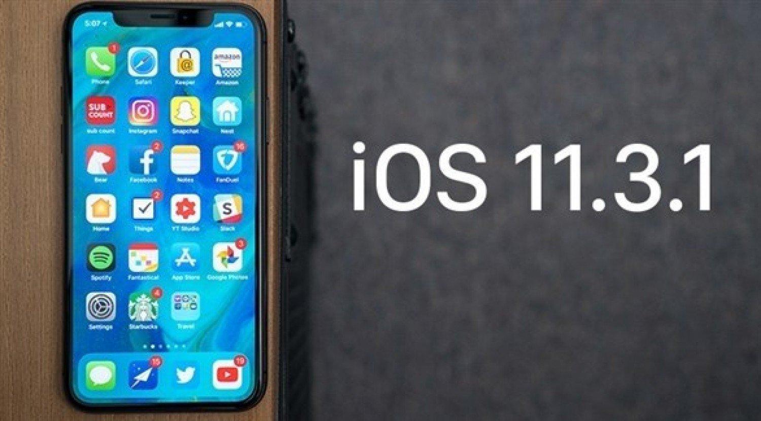 تحذير آبل لمستخدميها بعد تحديث جوالاتهم إلى نسخة 11.3.1