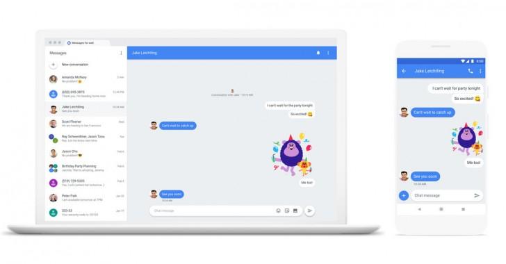 جوجل تعلن استعدادها لإطلاق خدمة إرسال رسائل نصية مجانية عبر تطبيق Android Messages