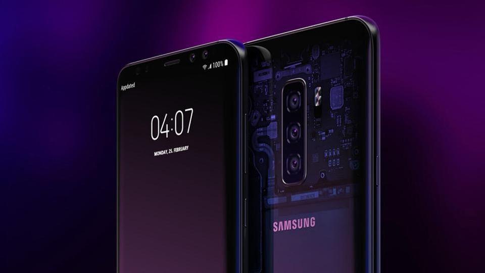 نموذج لجوال جالكسي S10 بناء على التسريبات