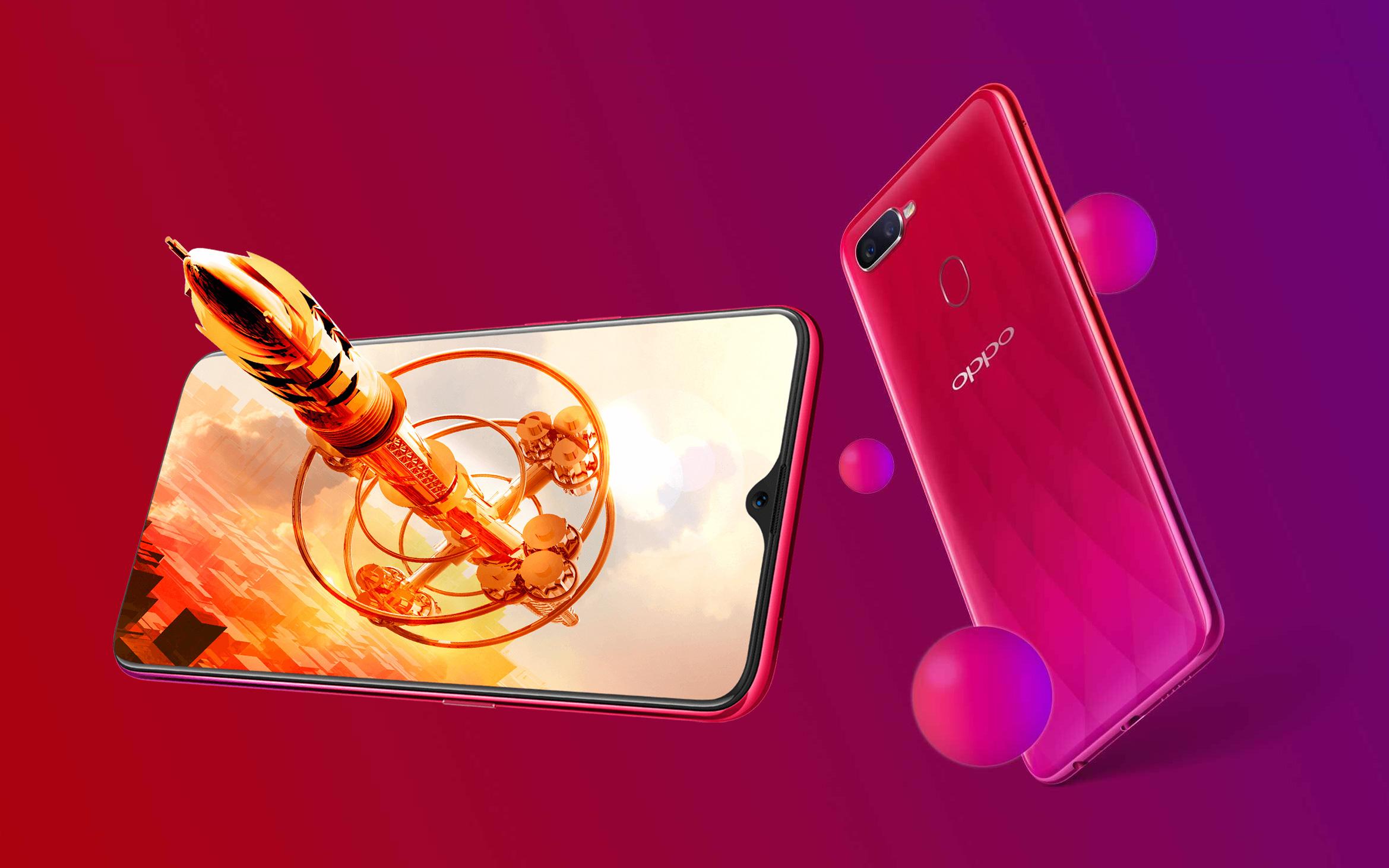 أوبو تكشف رسمياً عن جوالها Oppo F9 مع شاشة بحجم 6.3 وكاميرا 25 ميجابكسل