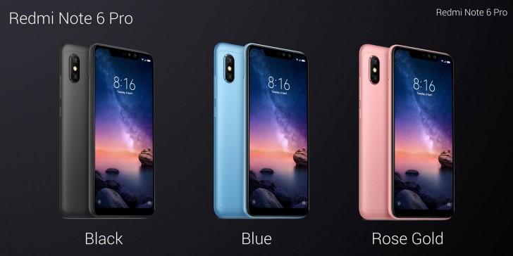 شاومي تكشف رسمياً عن الهاتف الرائد Redmi Note 6 Pro مع شاشة بحجم 6.26 إنش