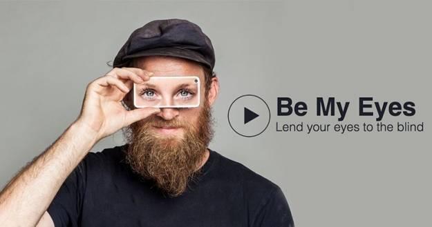 تطبيق Be My Eyes يتيح لك اقراض عينيك للأشخاص الذين يعانون من إعاقة بصرية