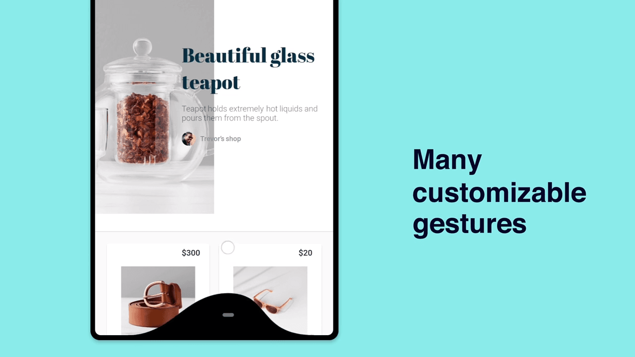 التطبيق الرائع Navigation Gestures للاستمتاع بإيماءات آيفون X وأندرويد P