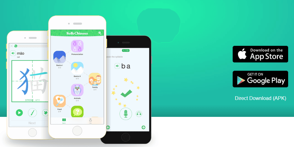 تطبيق HelloChinese الأفضل لتعلم اللغة الصينية للأندرويد والآيفون