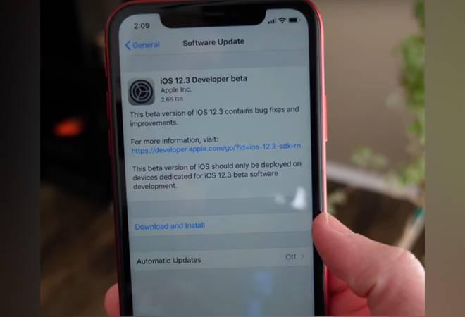آبل تكشف عن أول إصدار تجريبي من نظام تشغيل iOS 12.3 موجه للمطورين