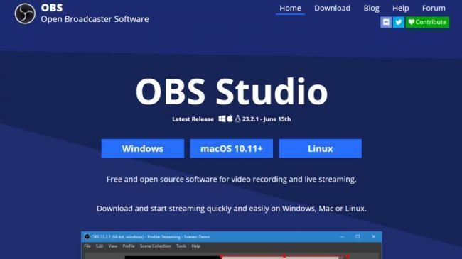 برنامج OBS Studio لتسجيل الشاشة على أجهزة الكمبيوتر، يعمل على ويندوز وماك