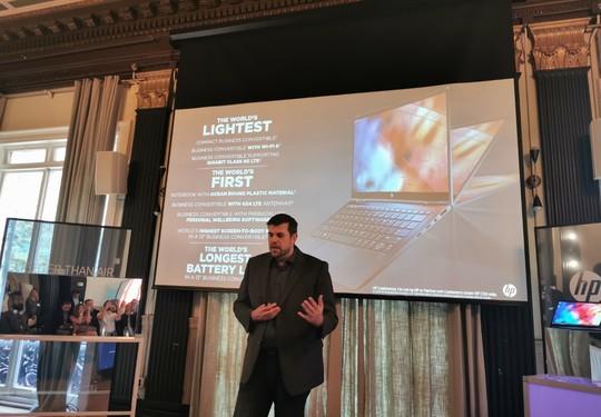 اتش بي تكشف رسمياً عن أخف لابتوب لقطاع العمل باسم Elite Dragonfly x360