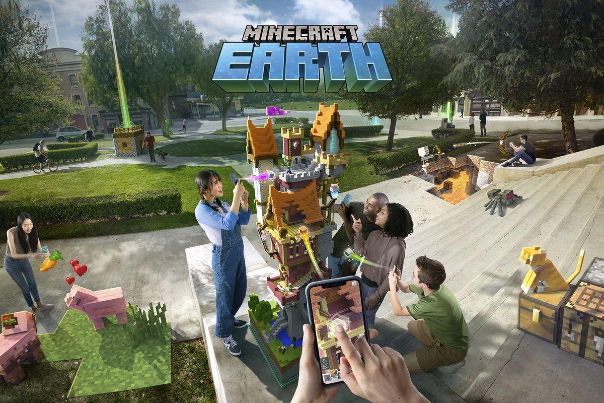 إطلاق لعبة Minecraft Earth لجوالات أندرويد وآيفون في هذا الموعد
