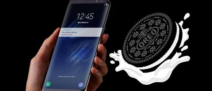 هاتف جالكسي S8 يحصل تحديث لإصلاح المشكلات بالنسخة التجريبية لنظام Oreo
