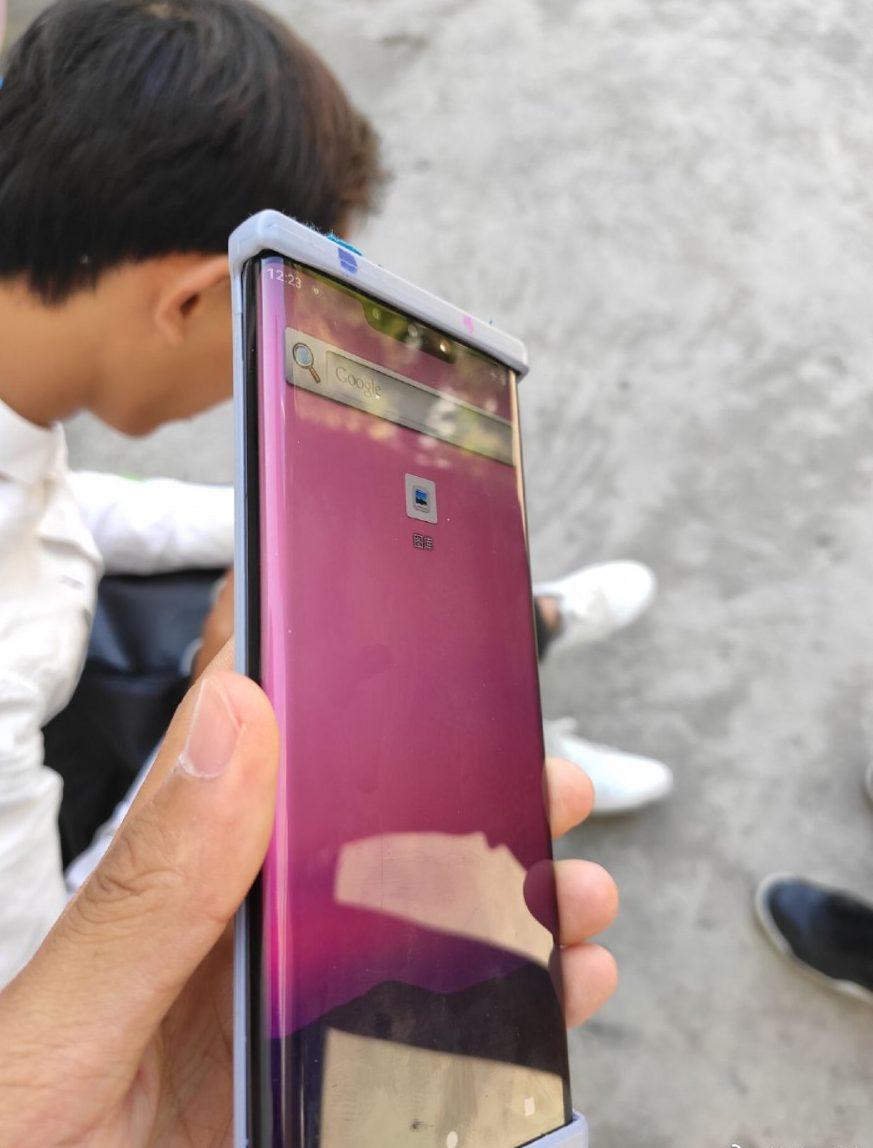 أوضح الصور التي تكشف عن تصميم شاشة waterfall في هاتف Mate 30 Pro