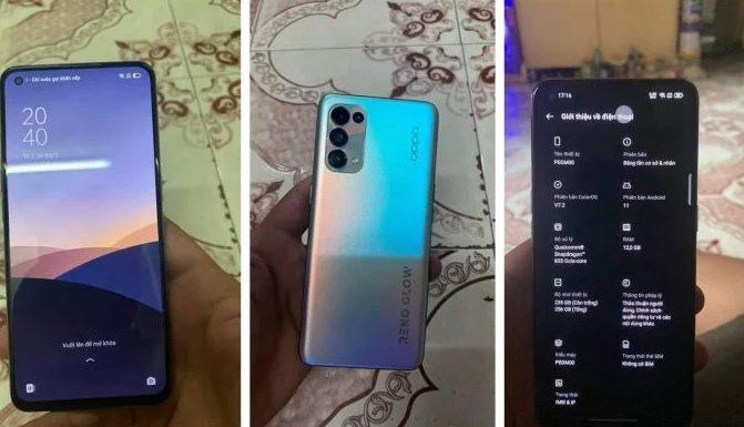صور حية لهاتف OPPO Reno5 5G بمعالج Snapdragon 855