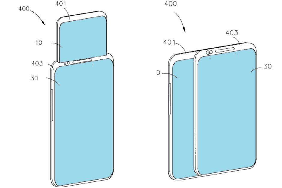 براءة إختراع جديدة لشركة وان بلس تكشف عن تصميم لهاتف بشاشة منبثقة