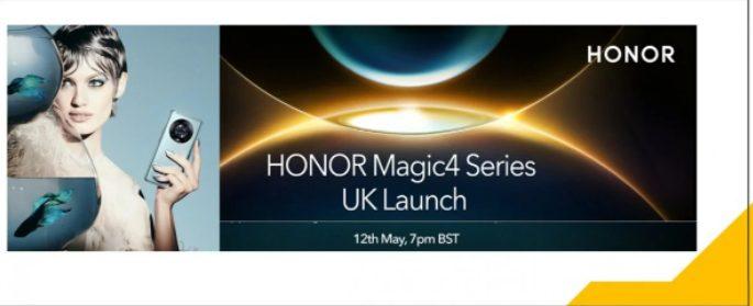 Honor تحدد يوم 12 من مايو لإطلاق سلسلة Honor Magic 4 للأسواق العالمية
