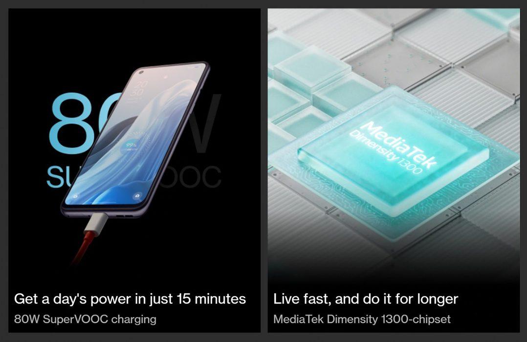 OnePlus Nord 2T أول الهواتف التي تنطلق بمعالج Dimensity 1300