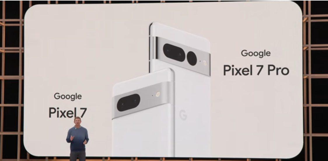 جوجل تكشف عن تصميم هواتف Pixel 7 وPixel 7 Pro بتصميم من الألومنيوم #GOOGLE I/O 2022
