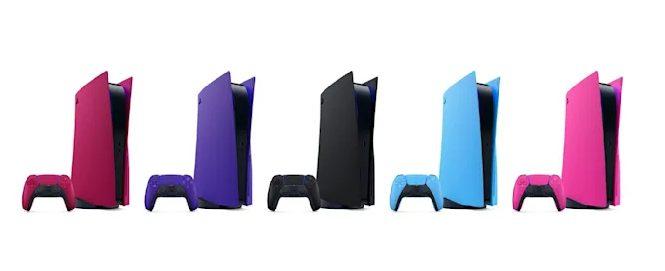 أحدث أغطية أجهزة PlayStation 5 من سوني ستصل الشهر المقبل
