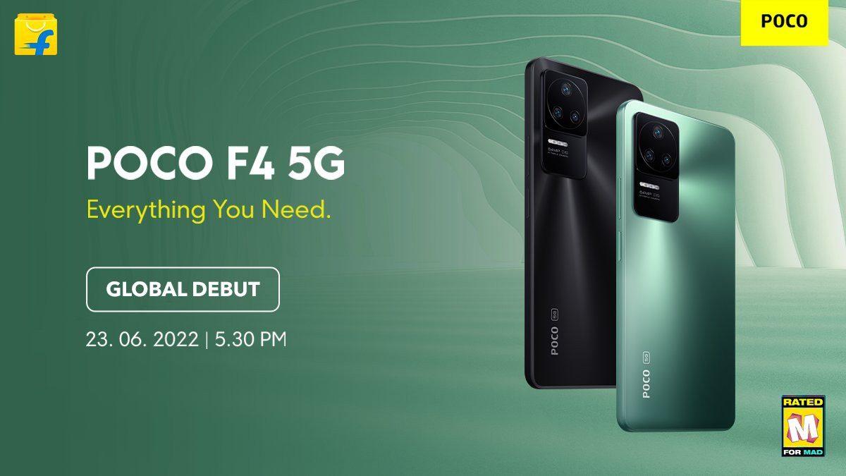 هاتف Poco F4 5G ينطلق رسمياً في حدث يعقد في 23 من يونيو