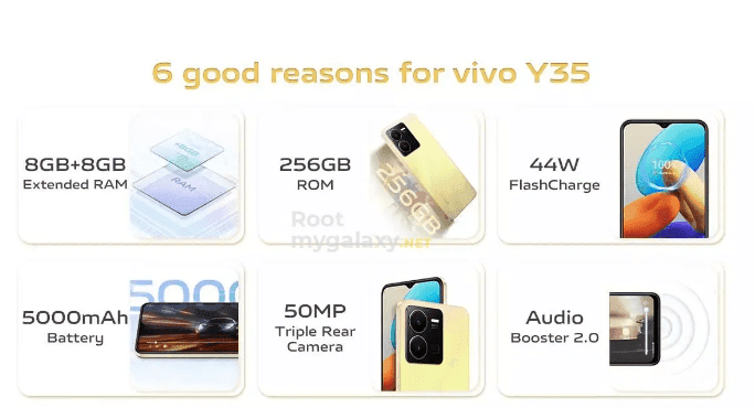 هاتف Vivo Y35 4G سيتميز بمعالج Snapdragon 680 وبطارية بسعة 5000 مللي أمبير