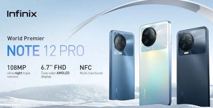 Infinix تخطط لإطلاق هاتف Note 12 Pro 4G بمعالج Helio G99 في 26 من أغسطس