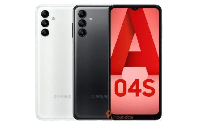 صور وتفاصيل مواصفات هاتف Galaxy A04s قبل الإعلان الرسمي