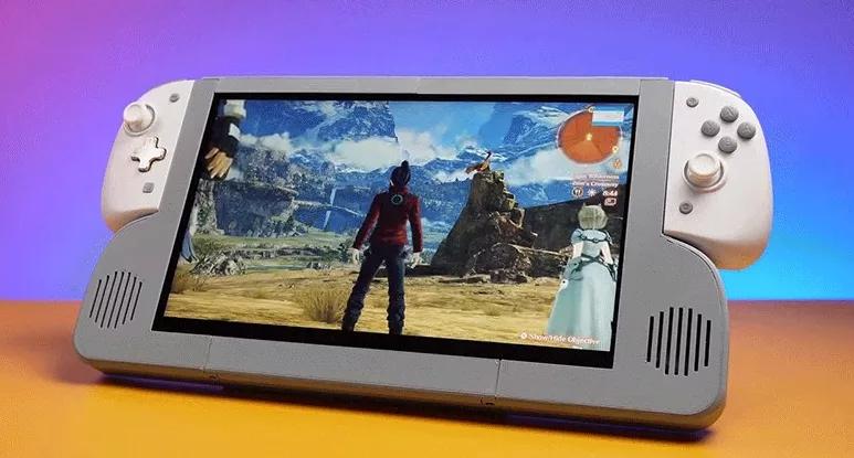 نموذج لجهاز محمول يدعم ترقية شاشة جهاز Switch إلى 12.5 إنش