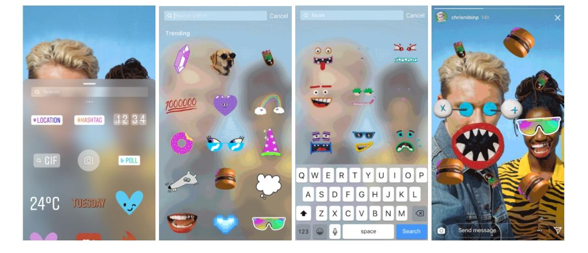 تحديث إنستقرام يجلب خيار إضافة الصور المتحركة GIF إلى القصص ومشاركة الصور دون قصها