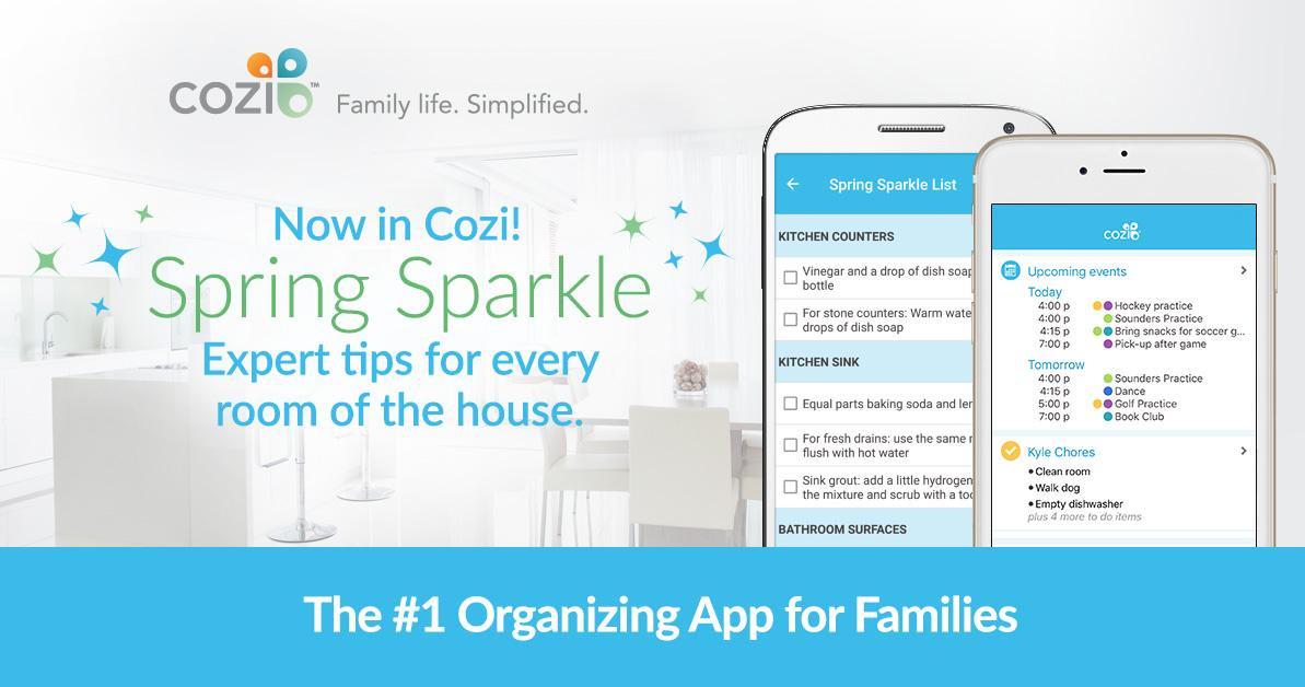 تطبيق Cozi – أفضل تطبيق “أسري” في 2017 لمشاركة المناسبات وقوائم التسوق بين أفراد الأسرة