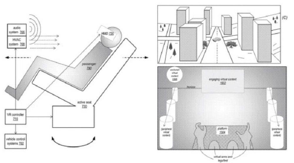 آبل تنشر براءة اختراع وتقدم مفهوم جديد لتقنية الواقع الإفتراضي في السيارات