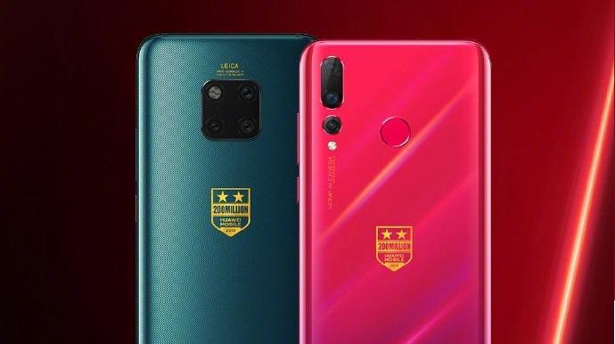 بمناسبة بيعها لـ 200 مليون جوال، هواوي تطلق نسخة خاصة من ميت 20 برو ونوفا 4