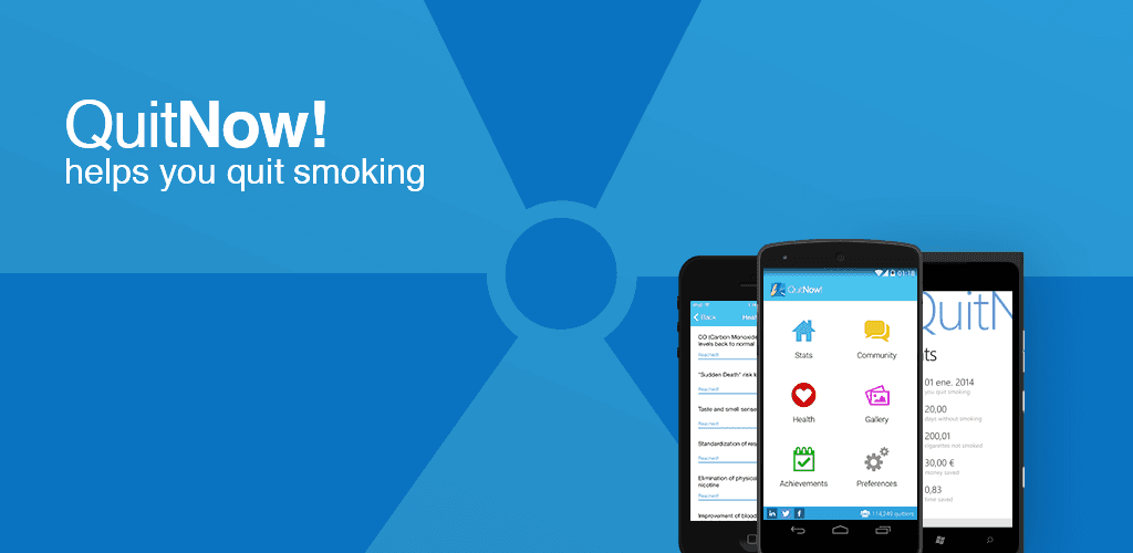 تطبيق QuitNow! Quit smoking للإقلاع عن التدخين بطريقة سهلة وسلسة