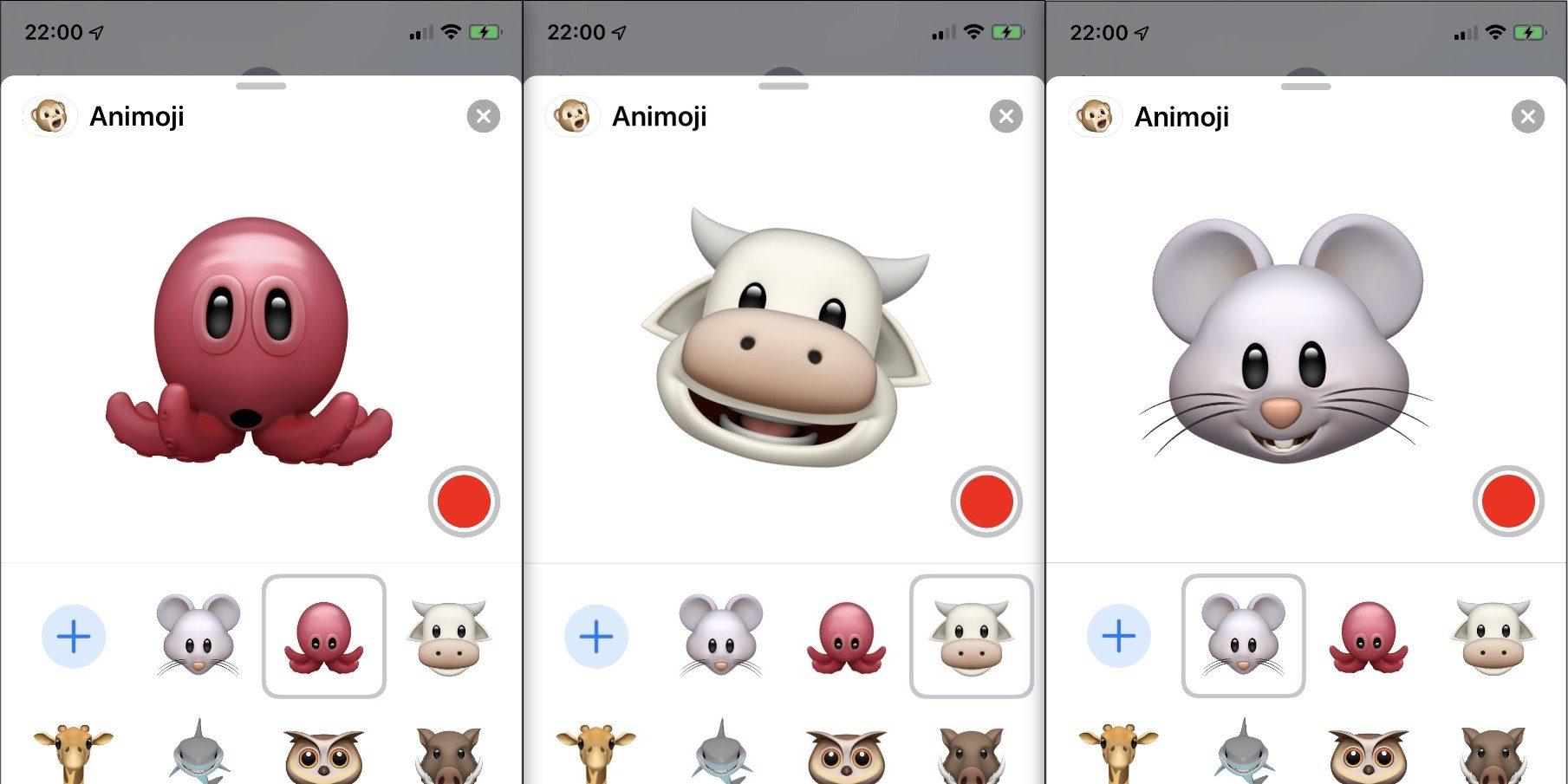 نظام تشغيل iOS 13 الجديد من آبل يحتوي على ثلاثة رموز Animoji جديدة مميزة