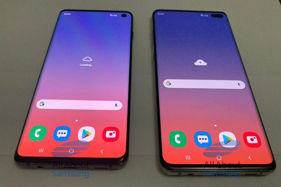 تسريبات مصورة حية بأعلى جودة لهاتفي Galaxy S10 بلس وGalaxy S10