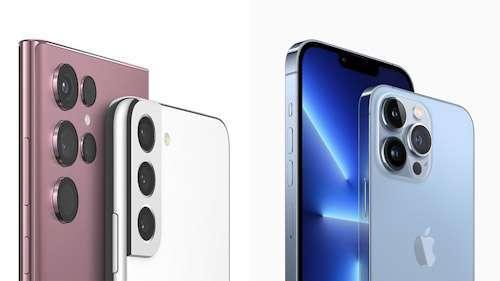 اختبارات الأداء – هواتف سامسونج جالكسي S22 ضد ايفون 13 برو ماكس