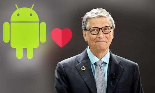 تصريحات مثيرة – هل يفضل بيل غيتس هاتف الايفون أم الأندرويد؟