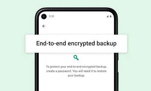 واتس اب بات يوفر خاصية تشفير النسخ الاحتياطية!
