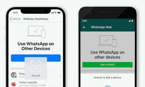 واتس اب سوف يطلب بصمة الإصبع أو الوجه عند ربط حسابك مع الحاسوب!