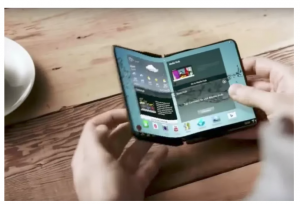 A concept ad for a foldable Samsung phone - مدونة التقنية العربية