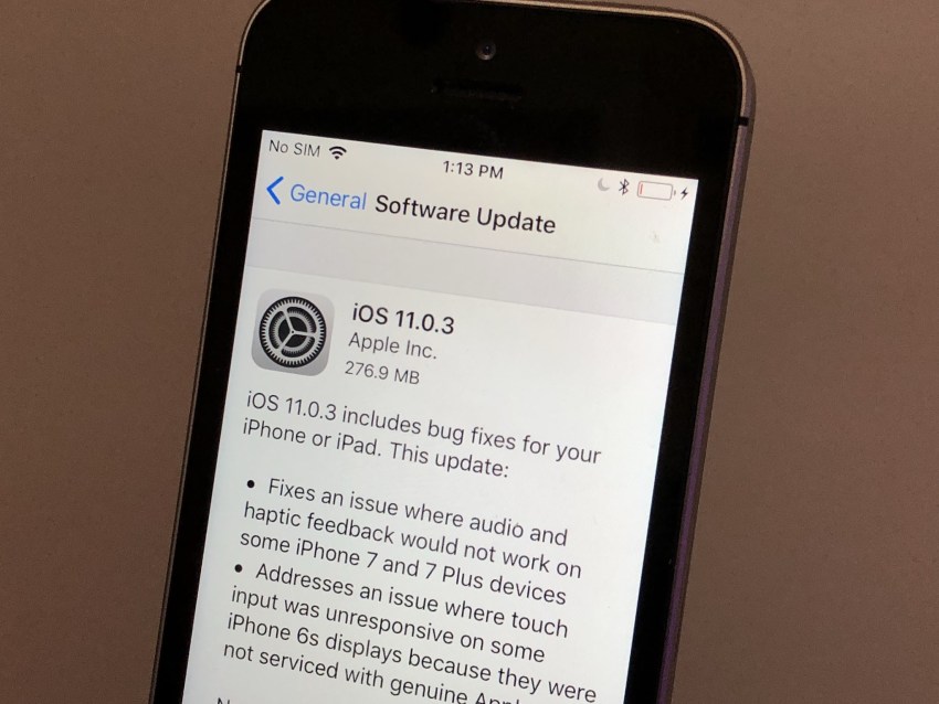 iOS 11 0 3 2 - مدونة التقنية العربية
