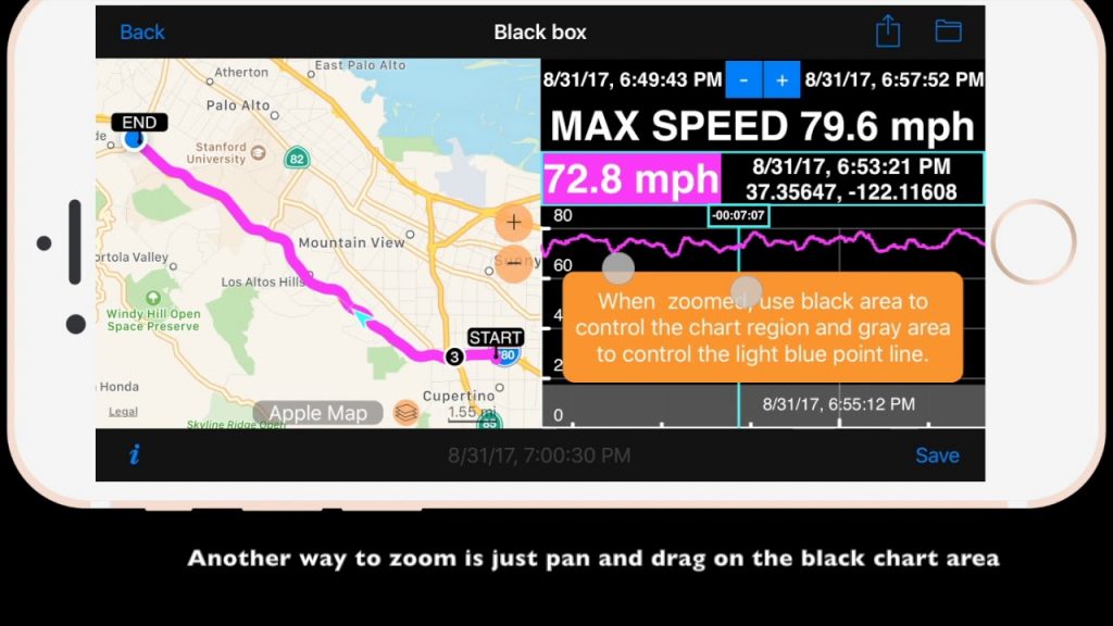 تطبيق Speedometer 55 يخبرك بسرعتك عند القيادة وينبهك عند تجاوز حد السرعة المعين 5 تطبيق Speedometer 55