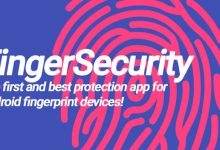 تطبيق FingerSecurity