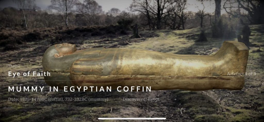 تطبيق Civilisations AR من وكالة الإعلام BBC يجلب قطع الآثار والفن إلى عالمك الحقيقي 4 تطبيق Civilisations AR