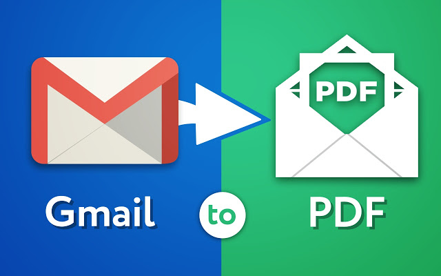 حفظ رسائل البريد الإلكتروني كملف PDF